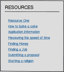 resources